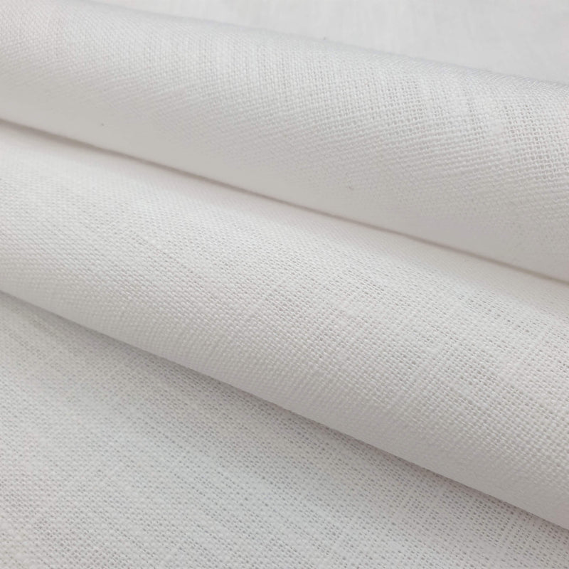 Leinen H 140 cm - WEISS