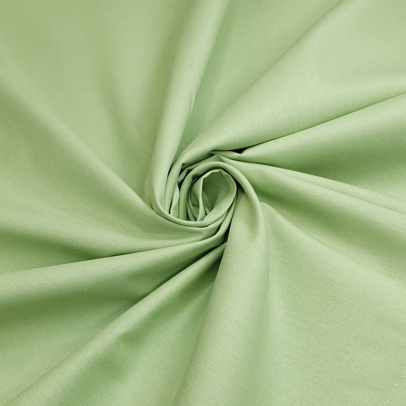 Cotone Percallino H 290 cm - VERDE PRATO