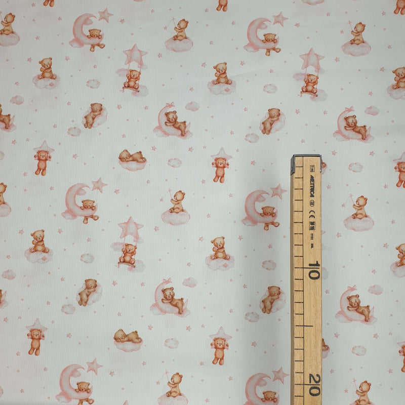 Piquet millerighe H 150 cm - SOGNI D'ORO/ROSA