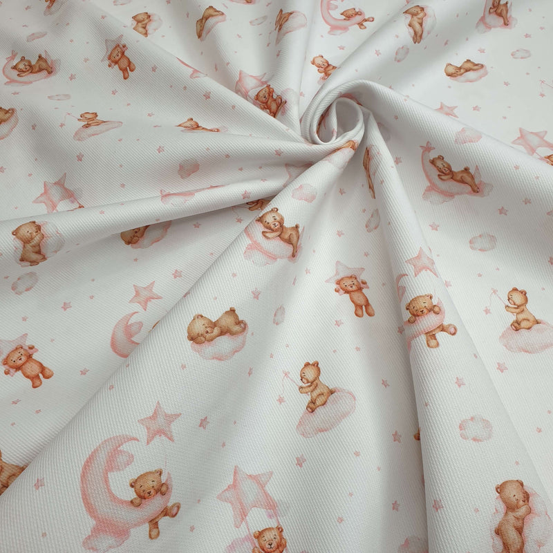 Piquet millerighe H 150 cm - SOGNI D'ORO/ROSA