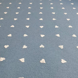 Pannolenci Stampato H 180 cm - POLVERE/CUORI PICCOLI BIANCHI