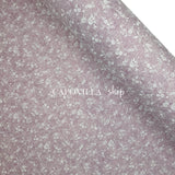 Pannolenci Stampato H 180 cm - VIOLETTA/FIORI SAMBUCO BIANCHI