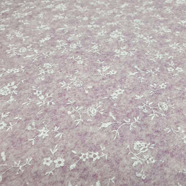 Pannolenci Stampato H 180 cm - VIOLETTA/FIORI SAMBUCO BIANCHI