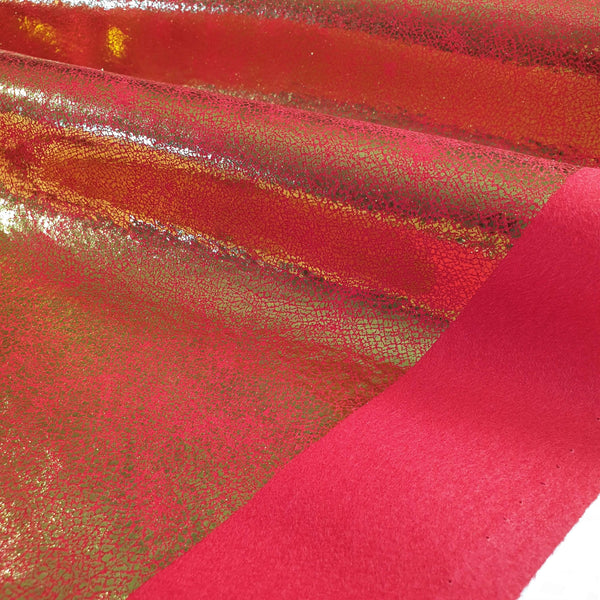 Pannolenci Effetto Invecchiato H 150 cm - FIAMMA STAMPA ORO