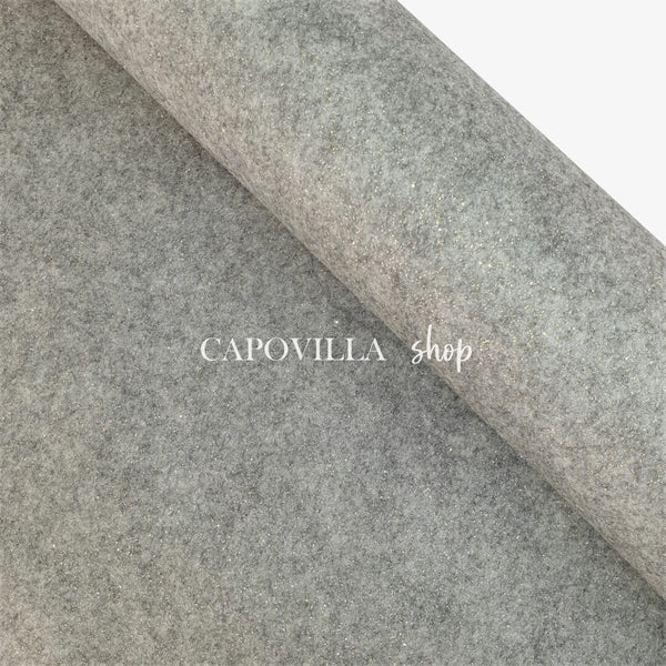 Pannolenci H 175 cm - GRIGIO MELANGE GLITTER ARGENTO