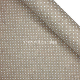 Bedruckte Pannolenci – CAMEL/WHITE POLKA DOTs – Mindestschnitt oder Vielfaches von 25 x 180 cm