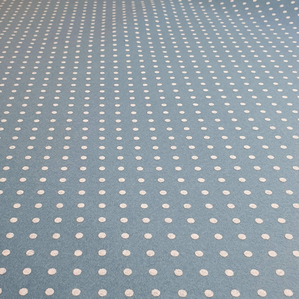 Pannolenci Stampato H 180 cm - POLVERE/POIS BIANCHI