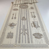 Pannello tinto in filo da 45 x 137 cm - POSATERIA BEIGE
