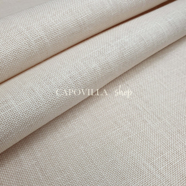 EMIANE LEINWAND 11 FÄDEN – F.LLI GRAZIANO – BEIGE – Mindestschnitt oder Vielfaches von 25 x 180 cm