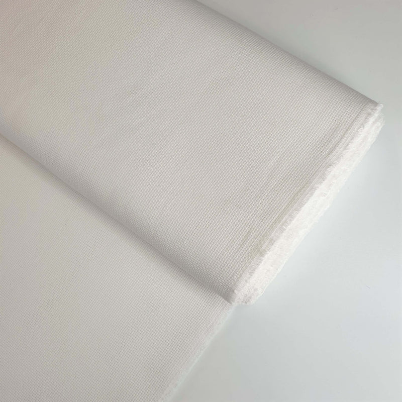 Tela Ricamo 55 Fori H 180 cm - BIANCO