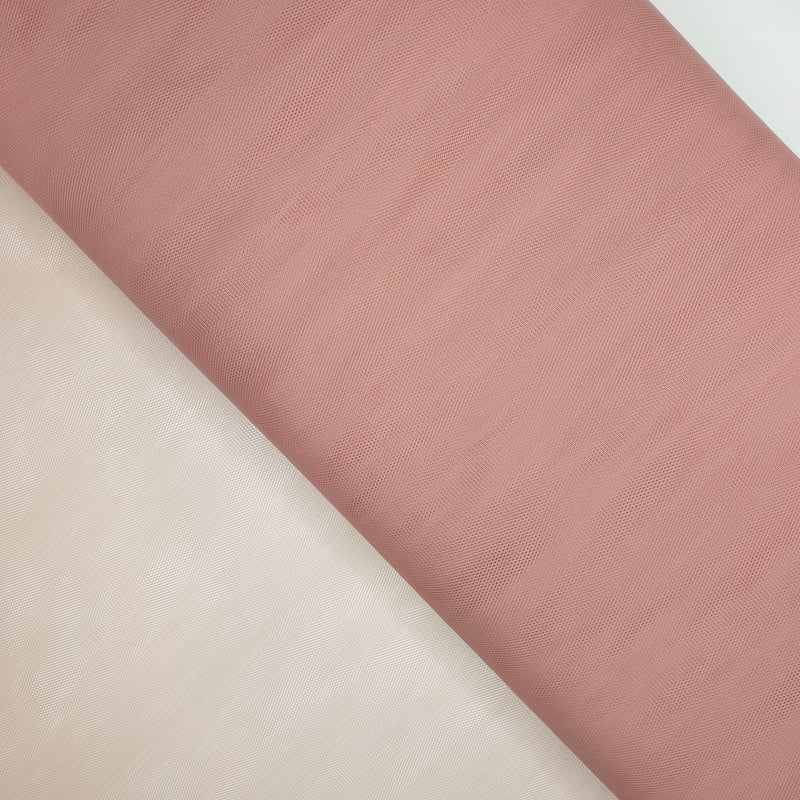 Tulle H 280 cm - ROSA ANTICO