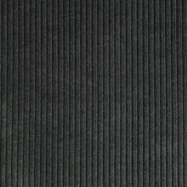 Velours côtelé - GRIS FONCÉ - coupe minimum ou multiples de 25 x 145 cm