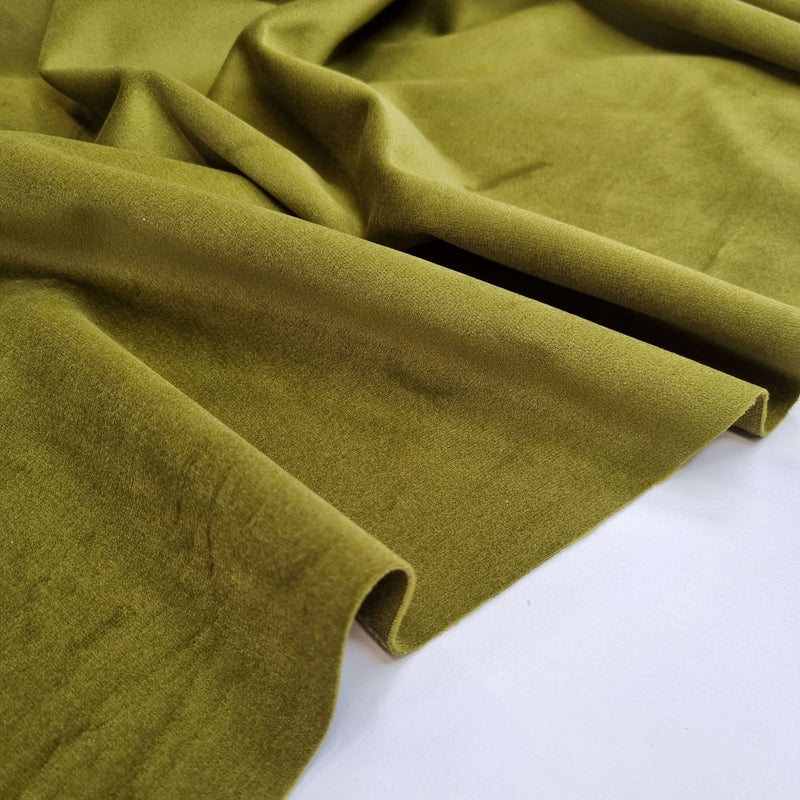 Velluto Liscio H 150 cm - VERDE PISTACCHIO