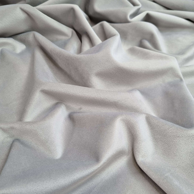 Velluto Liscio H 150 cm - GRIGIO CHIARO (FREDDO)